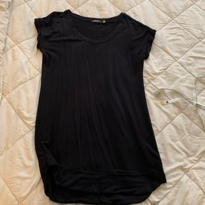 Black Athleta T shirt dress size Large Tunic